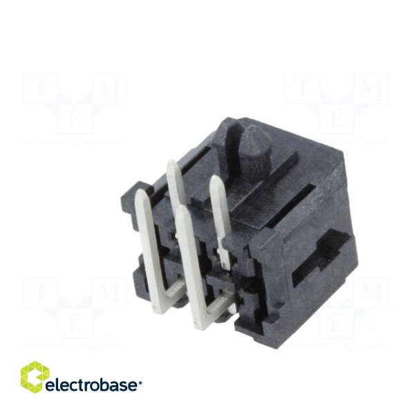 Socket | wire-board | male | Micro-Fit 3.0 | 3mm | PIN: 4 | THT | 5A | 600V image 6