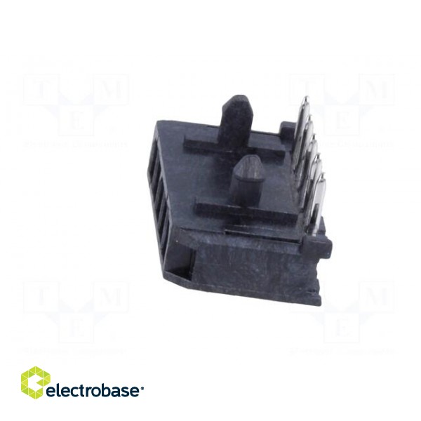 Socket | wire-board | male | Micro-Fit 3.0 | 3mm | PIN: 5 | THT | 5A | tinned paveikslėlis 3