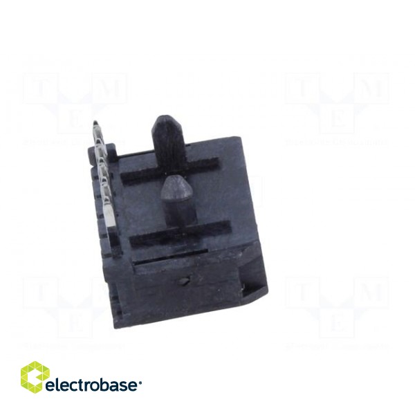 Socket | wire-board | male | Micro-Fit 3.0 | 3mm | PIN: 5 | THT | 5A | tinned paveikslėlis 7