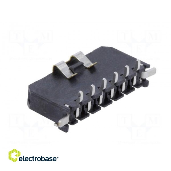 Socket | wire-board | male | Micro-Fit 3.0 | 3mm | PIN: 6 | SMT | 5A | tinned image 4