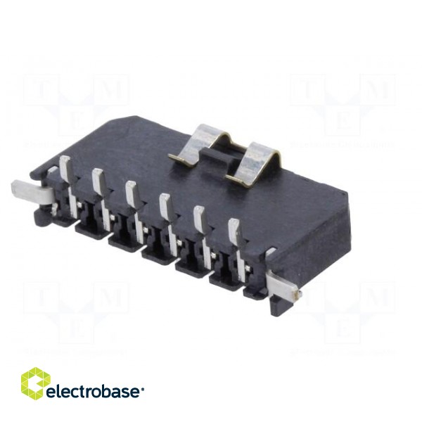 Socket | wire-board | male | Micro-Fit 3.0 | 3mm | PIN: 6 | SMT | 5A | tinned image 6