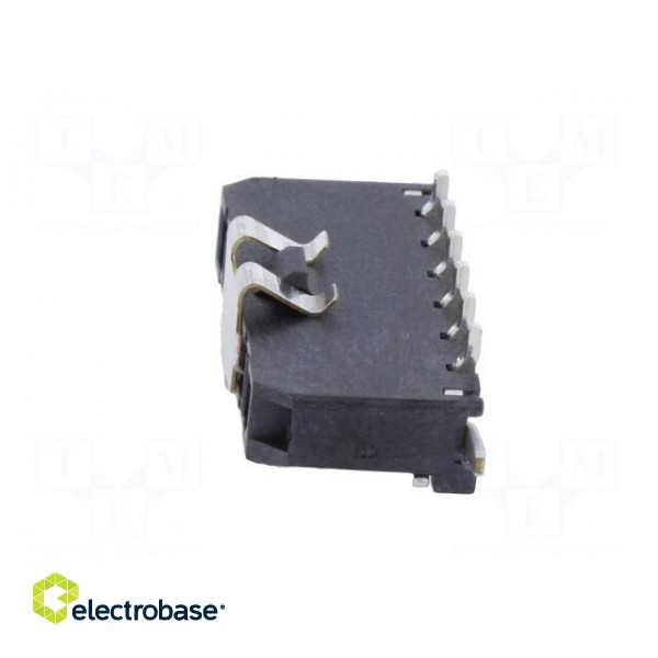 Socket | wire-board | male | Micro-Fit 3.0 | 3mm | PIN: 6 | SMT | 5A | tinned image 3