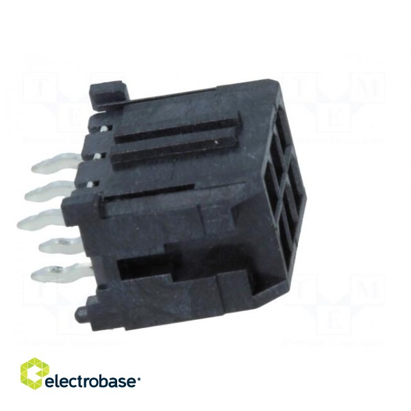 Socket | wire-board | male | Micro-Fit 3.0 | 3mm | PIN: 6 | THT | 5A | tinned фото 7