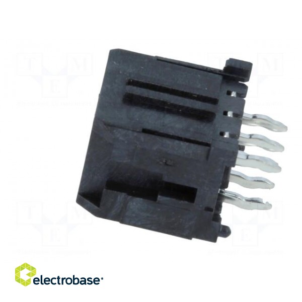 Socket | wire-board | male | Micro-Fit 3.0 | 3mm | PIN: 6 | THT | 5A | tinned фото 3
