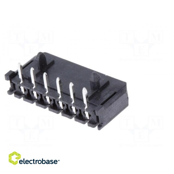 Socket | wire-board | male | Micro-Fit 3.0 | 3mm | PIN: 6 | THT | 5A | tinned image 6