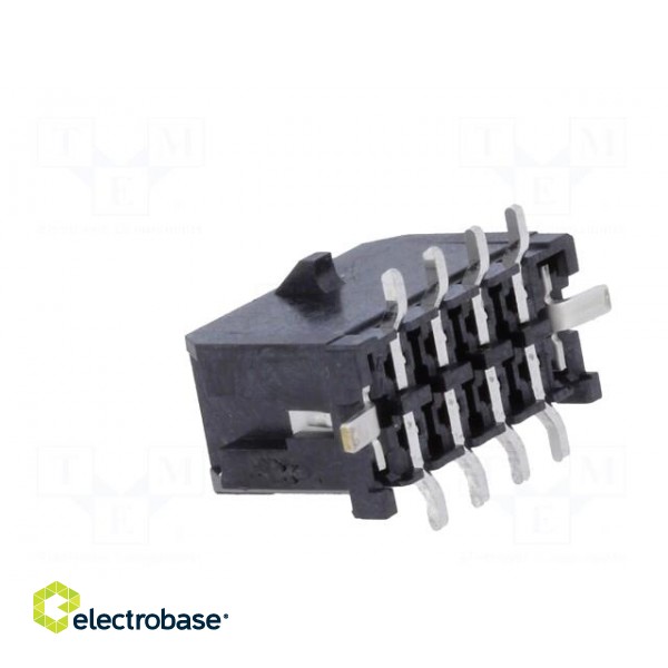 Socket | wire-board | male | Micro-Fit 3.0 | 3mm | PIN: 8 | Glow-Wire | SMT image 4