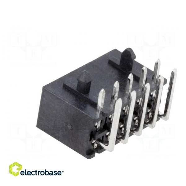 Socket | wire-board | male | Micro-Fit+ | 3mm | PIN: 10 | with contacts image 4