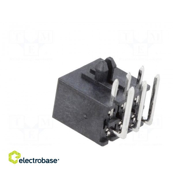 Socket | wire-board | male | Micro-Fit+ | 3mm | PIN: 6 | with contacts image 4