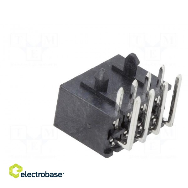 Socket | wire-board | male | Micro-Fit+ | 3mm | PIN: 8 | with contacts image 4