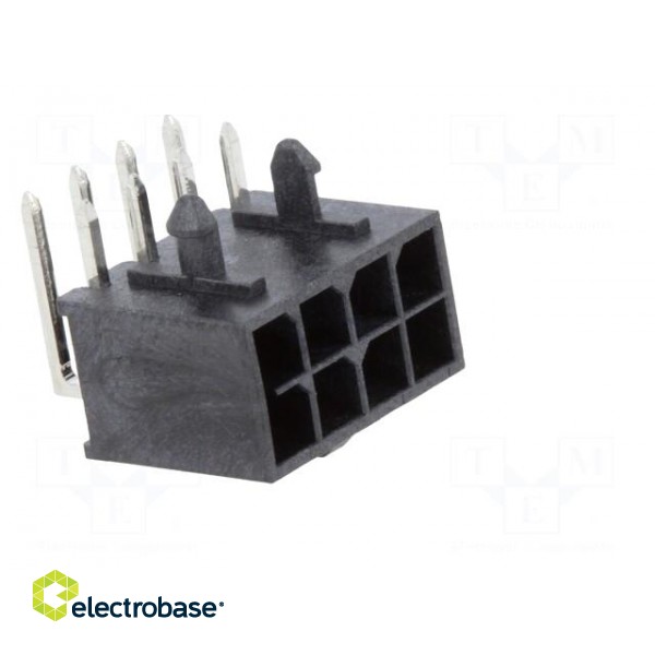 Socket | wire-board | male | Micro-Fit+ | 3mm | PIN: 8 | with contacts image 8