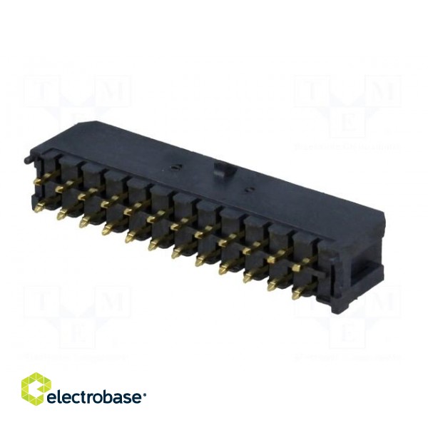 Socket | wire-board | male | Minitek® Pwr 3.0 | 3mm | PIN: 24 | THT | 5A image 6