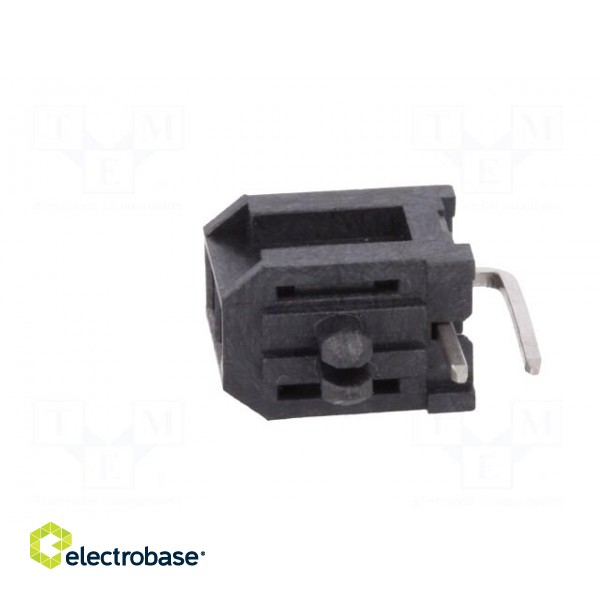 Socket | wire-board | male | Minitek Pwr 3.0 | 3mm | PIN: 2 | PCB snap-in image 3