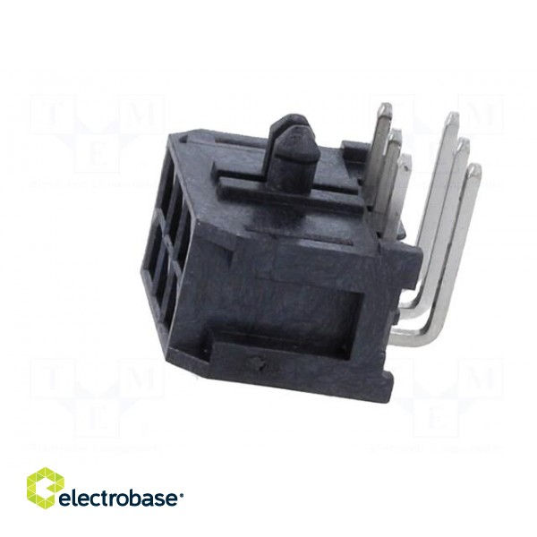 Socket | wire-board | male | Minitek® Pwr 3.0 | 3mm | PIN: 6 | THT | 5A image 3
