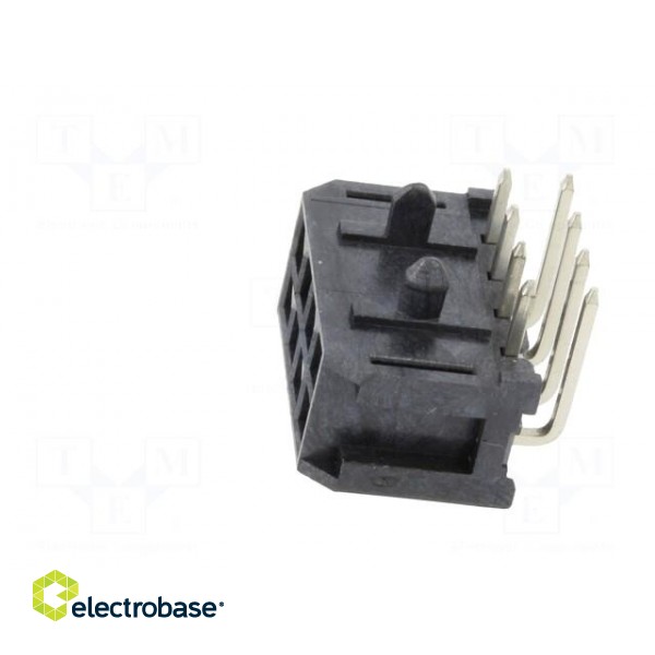 Socket | wire-board | male | Minitek® Pwr 3.0 | 3mm | PIN: 8 | THT | 5A image 3
