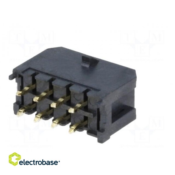 Socket | wire-board | male | Minitek Pwr 3.0 | 3mm | PIN: 8 | THT | 5A image 6