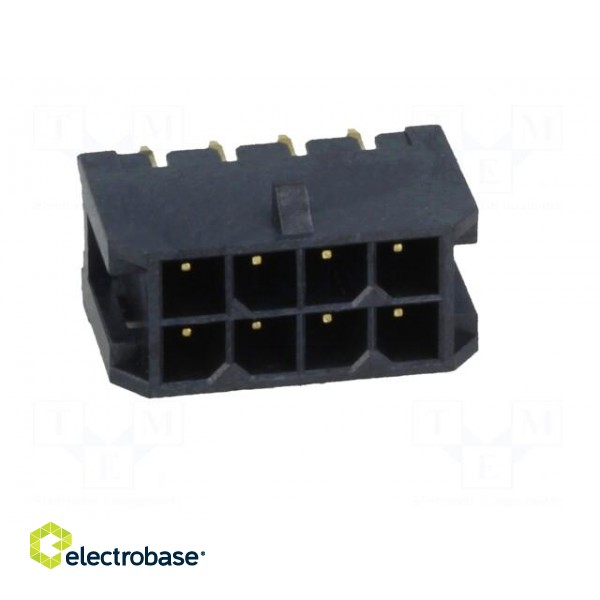 Socket | wire-board | male | Minitek Pwr 3.0 | 3mm | PIN: 8 | THT | 5A image 9