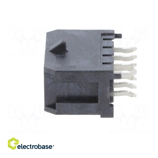 Socket | wire-board | male | Minitek® Pwr 3.0 | 3mm | PIN: 8 | THT | 5A фото 3