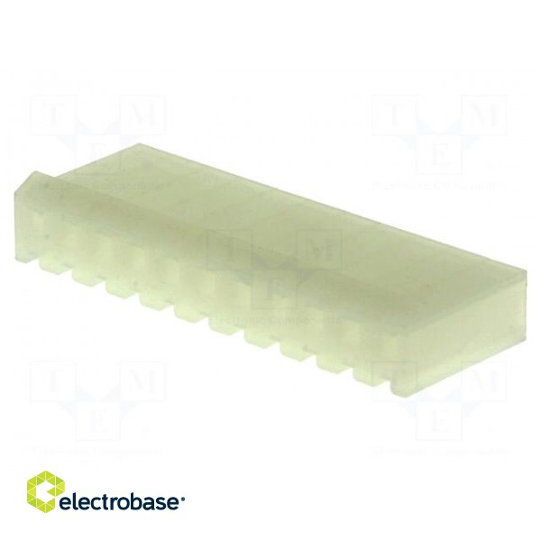 Plug | wire-board | female | 3.96mm | PIN: 11 | w/o contacts | for cable image 1