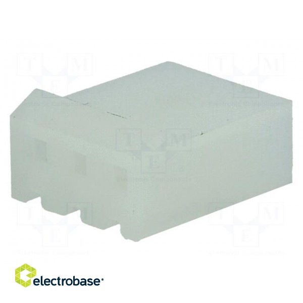Plug | wire-board | female | 3.96mm | PIN: 3 | w/o contacts | for cable image 1