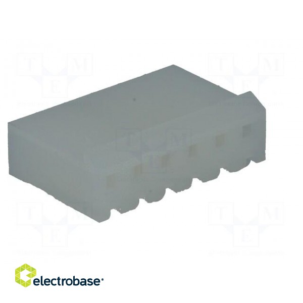 Plug | wire-board | female | 3.96mm | PIN: 6 | w/o contacts | for cable фото 8
