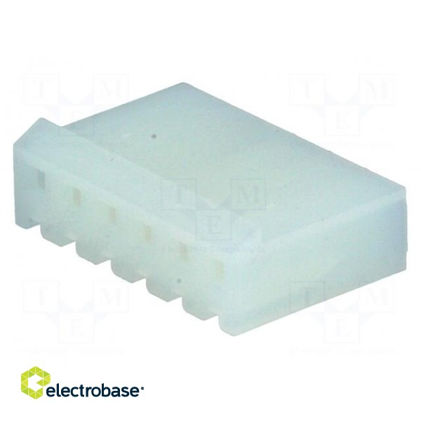 Plug | wire-board | female | 3.96mm | PIN: 6 | w/o contacts | for cable image 1