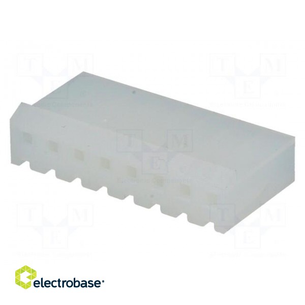 Plug | wire-board | female | 3.96mm | PIN: 8 | w/o contacts | for cable image 1