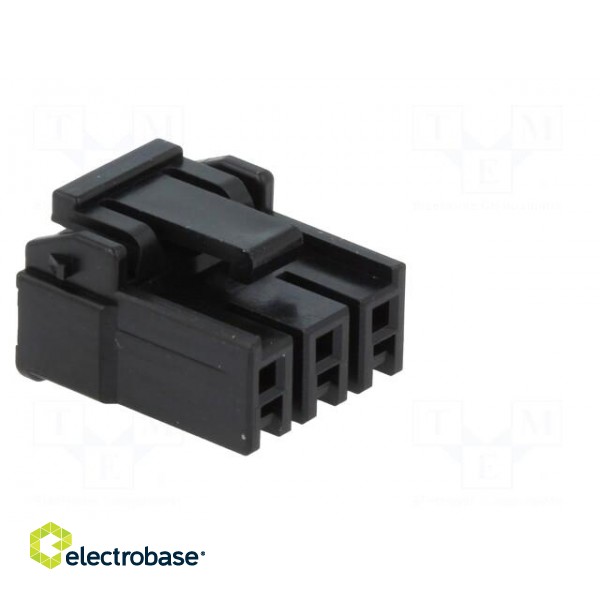 Plug | wire-board | female | DF63 | 3.96mm | PIN: 3 | w/o contacts image 8