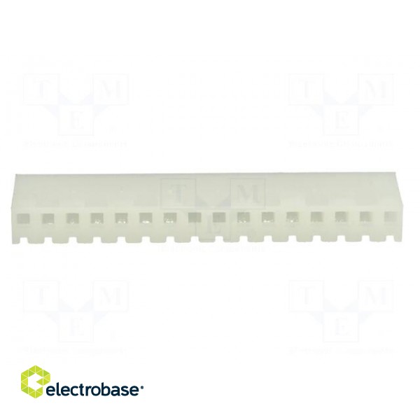 Plug | wire-board | female | KK 396 | 3.96mm | PIN: 16 | w/o contacts paveikslėlis 9