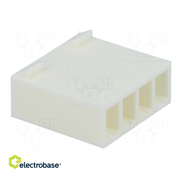 Plug | wire-board | female | KK 396 | 3.96mm | PIN: 4 | w/o contacts image 4