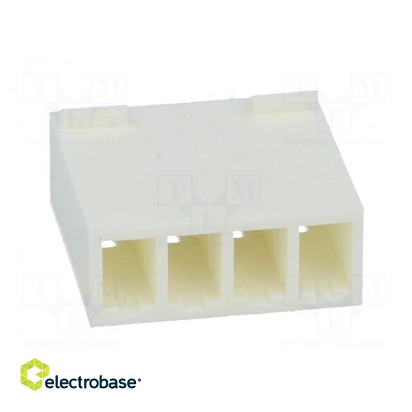 Plug | wire-board | female | KK 396 | 3.96mm | PIN: 4 | w/o contacts image 5