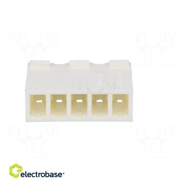 Plug | wire-board | female | KK 396 | 3.96mm | PIN: 5 | w/o contacts | 250V image 5