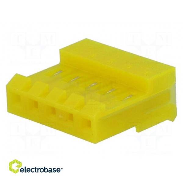 Plug | wire-board | female | MTA-156 | 3.96mm | PIN: 5 | IDC | for cable paveikslėlis 1