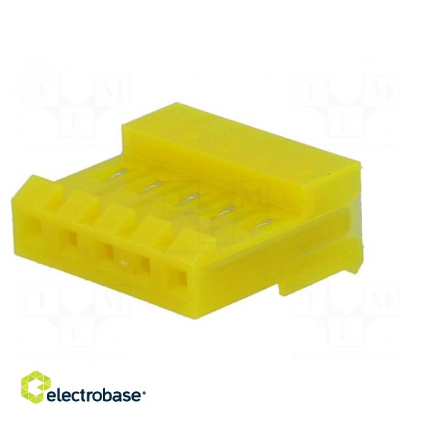 Plug | wire-board | female | MTA-156 | 3.96mm | PIN: 5 | IDC | for cable paveikslėlis 2