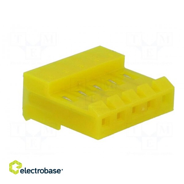 Plug | wire-board | female | MTA-156 | 3.96mm | PIN: 5 | IDC | for cable paveikslėlis 8