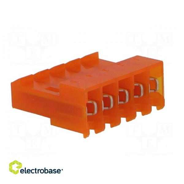 Plug | wire-board | female | MTA-156 | 3.96mm | PIN: 5 | IDC | for cable image 4