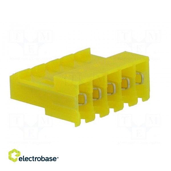 Plug | wire-board | female | MTA-156 | 3.96mm | PIN: 5 | IDC | for cable paveikslėlis 4