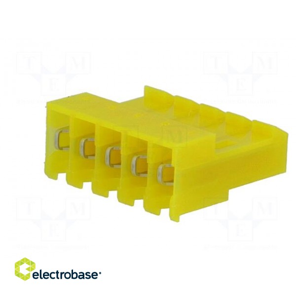 Plug | wire-board | female | MTA-156 | 3.96mm | PIN: 5 | IDC | for cable paveikslėlis 6