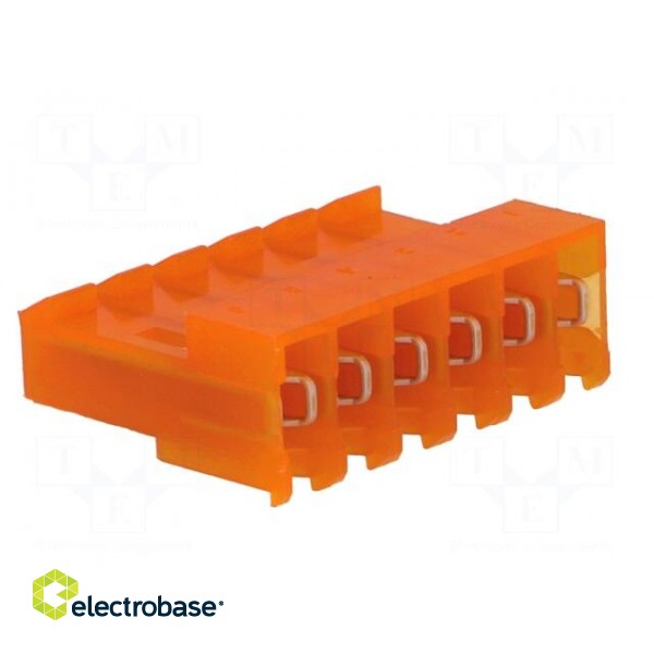 Plug | wire-board | female | MTA-156 | 3.96mm | PIN: 6 | IDC | for cable paveikslėlis 4