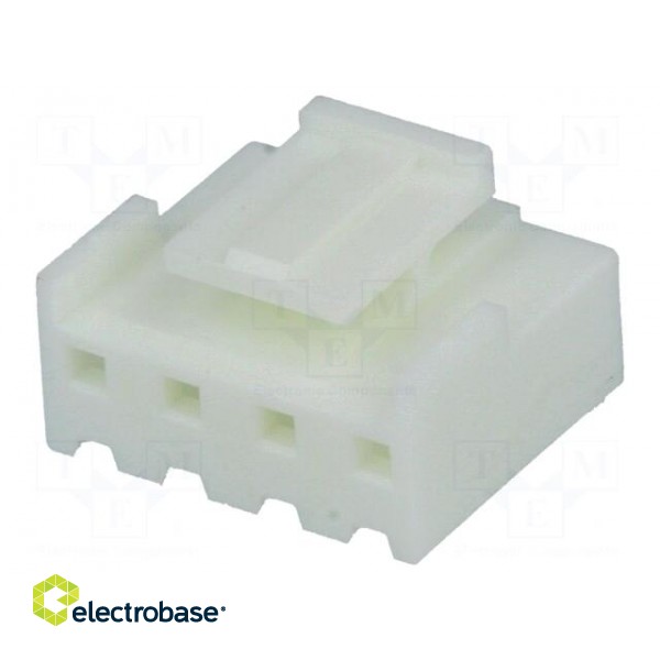 Plug | wire-board | female | VH | 3.96mm | PIN: 4 | w/o contacts | 250V | 10A image 1