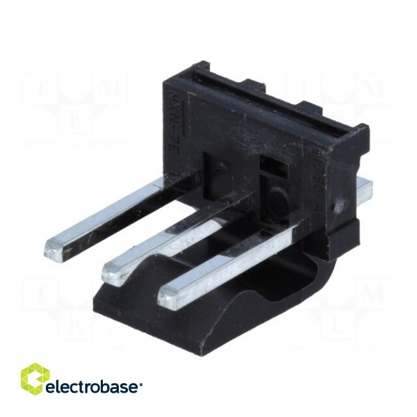 Socket | wire-board | male | KK 396 | 3.96mm | PIN: 3 | THT | 7A | tinned paveikslėlis 1