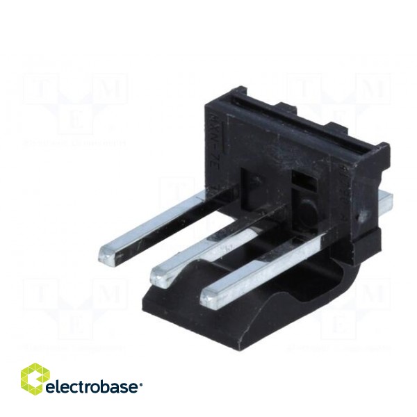 Socket | wire-board | male | KK 396 | 3.96mm | PIN: 3 | THT | 7A | tinned paveikslėlis 2