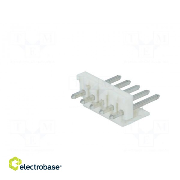 Socket | wire-board | male | KK 396 | 3.96mm | PIN: 5 | THT | 7A | tinned image 6