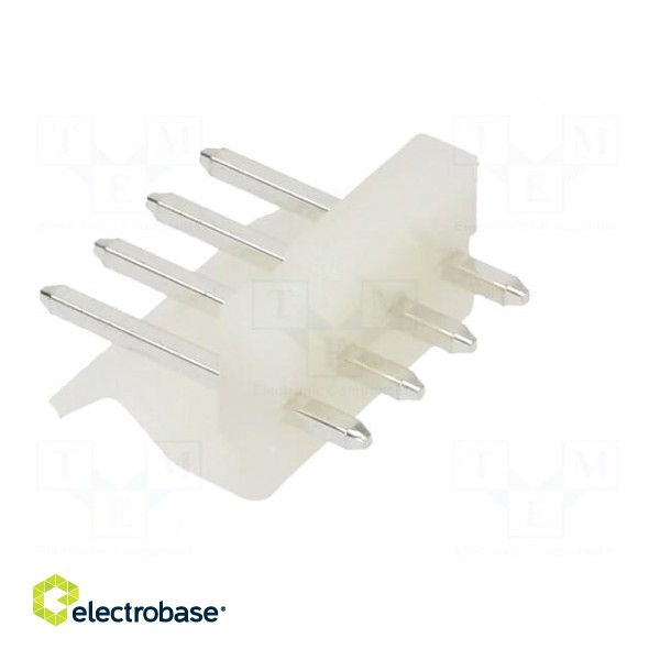 Socket | wire-board | male | KK 396,SPOX | 3.96mm | PIN: 4 | THT image 4