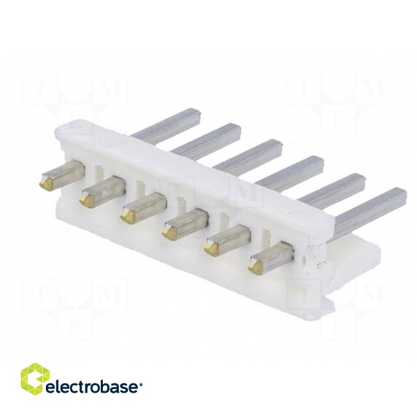 Connector: wire-board | socket | male | MTA-156 | 3.96mm | PIN: 6 | THT image 6