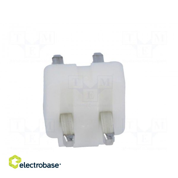 Socket | wire-board | male | NS39 | 3.96mm | PIN: 2 | THT | 250V | 7A | tinned image 5