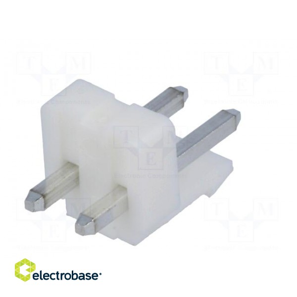 Socket | wire-board | male | NS39 | 3.96mm | PIN: 2 | THT | 250V | 7A | tinned image 6