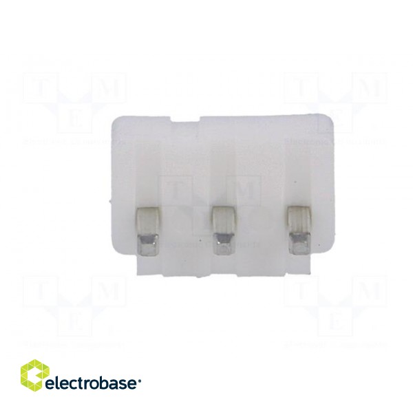 Socket | wire-board | male | NS39 | 3.96mm | PIN: 3 | THT | 250V | 7A | tinned image 5