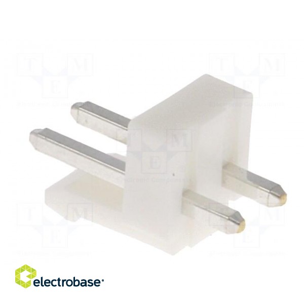 Socket | wire-board | male | VH | 3.96mm | PIN: 2 | THT | 250V | 10A | -25÷85°C paveikslėlis 4