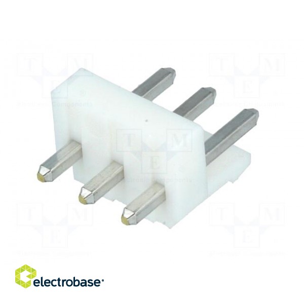 Socket | wire-board | male | VH | 3.96mm | PIN: 3 | THT | 250V | 10A | -25÷85°C paveikslėlis 6