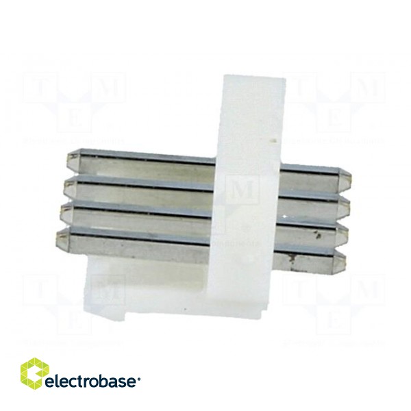 Socket | wire-board | male | VH | 3.96mm | PIN: 4 | THT | 250V | 10A | -25÷85°C paveikslėlis 3